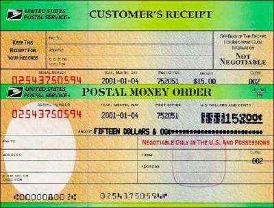 Money Order Picture